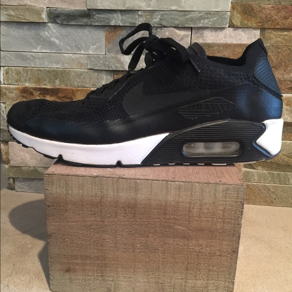 Nike Other - Nike Air Max 90 Ultra 2.0 Flyknit Black & White